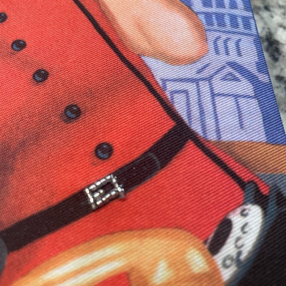 Vintage Retro Mad Men Vibe Red Journal  Hardcover Never Used Beaded Accents Y2K - Picture 3 of 8